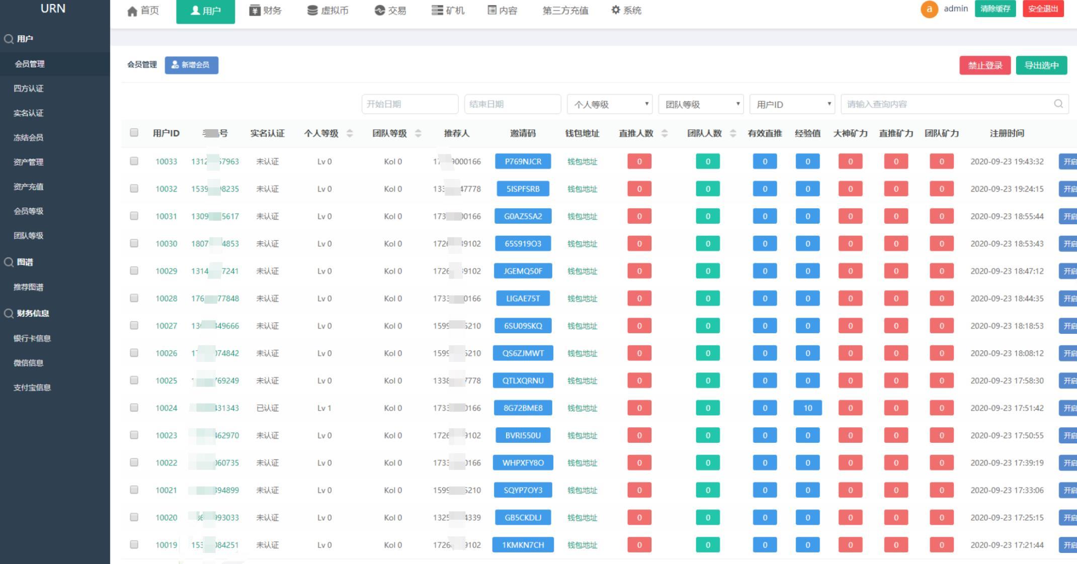 区块链尤泰链矿机系统源码+链上钱包/运营版 PHP源码 第8张