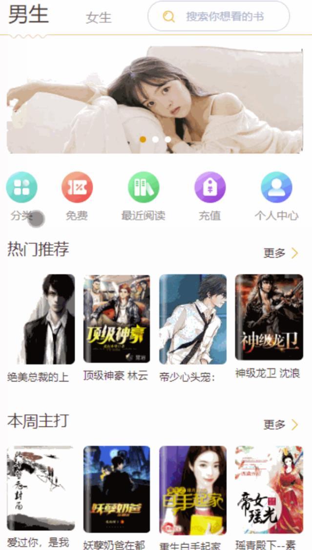 2022新版掌上阅读小说源码+支持公众号/分站/封装APP PHP源码 第3张