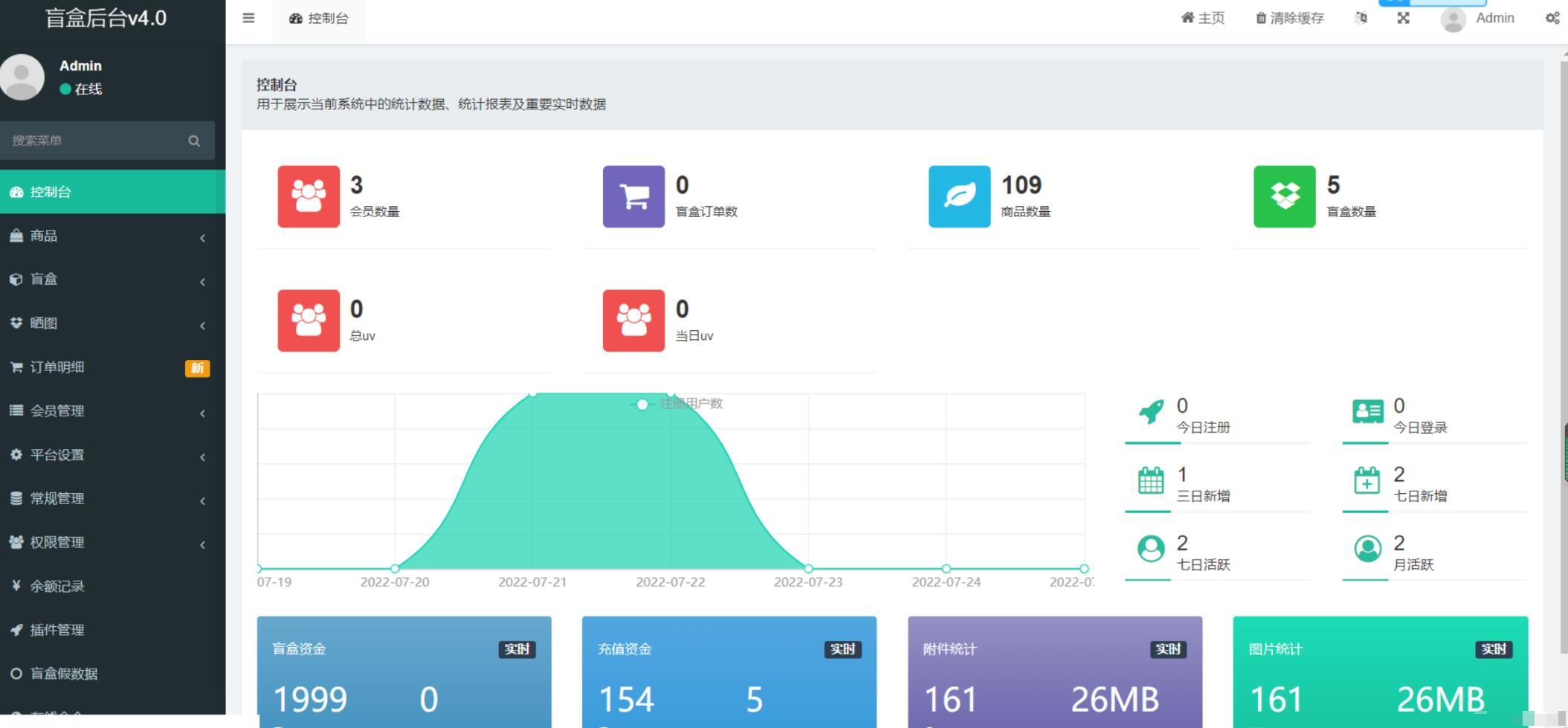 开源H5盲盒商城源码系统4.0+Vue开发的/附教程 PHP源码 第5张