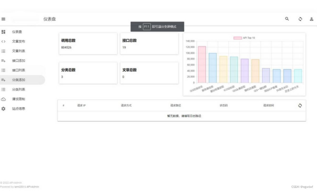 内置30+远程接口全新API接口管理系统PHP源码 PHP源码 第4张