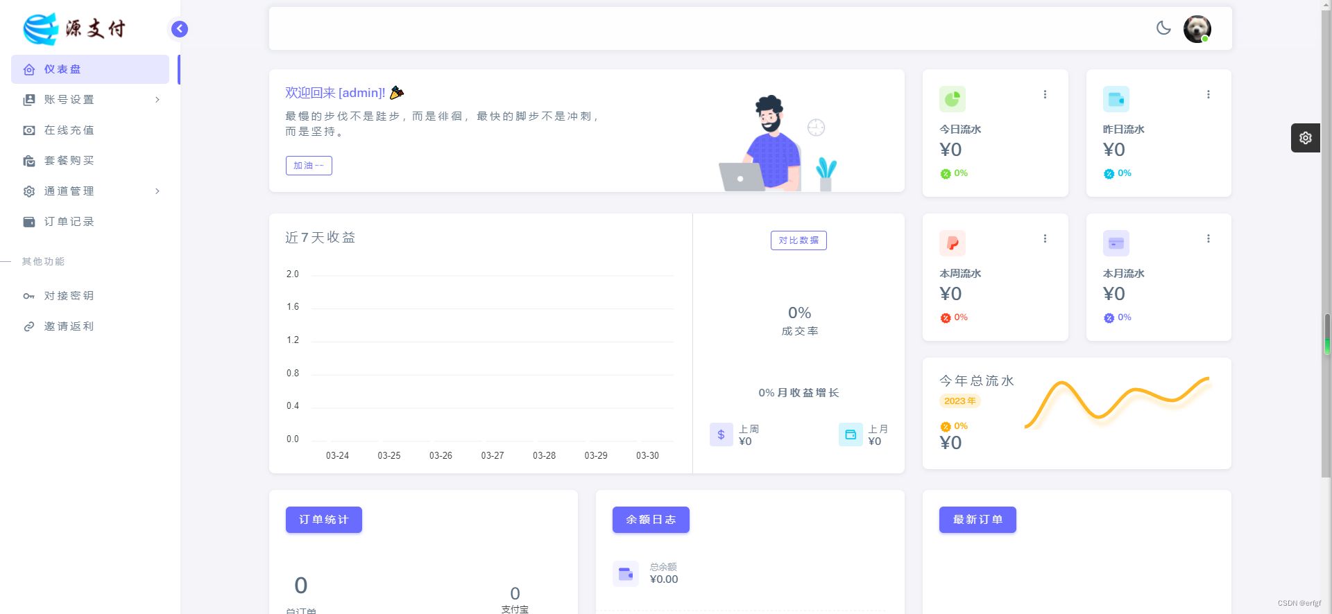 【免费授权】源支付2.9.9系统源码 更专业的免签支付系统