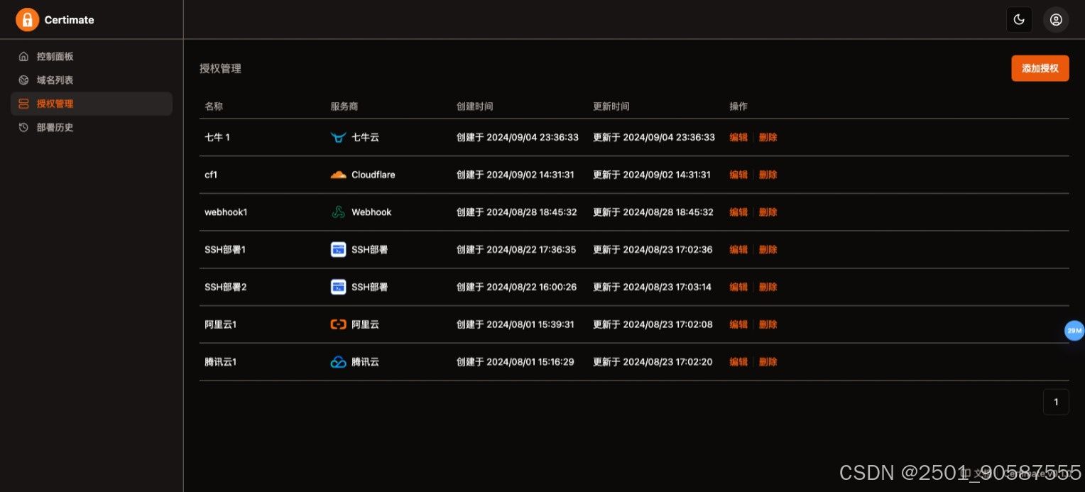 SSL证书管理系统工具网站源码/自动申请/自动续期 PHP源码 第3张